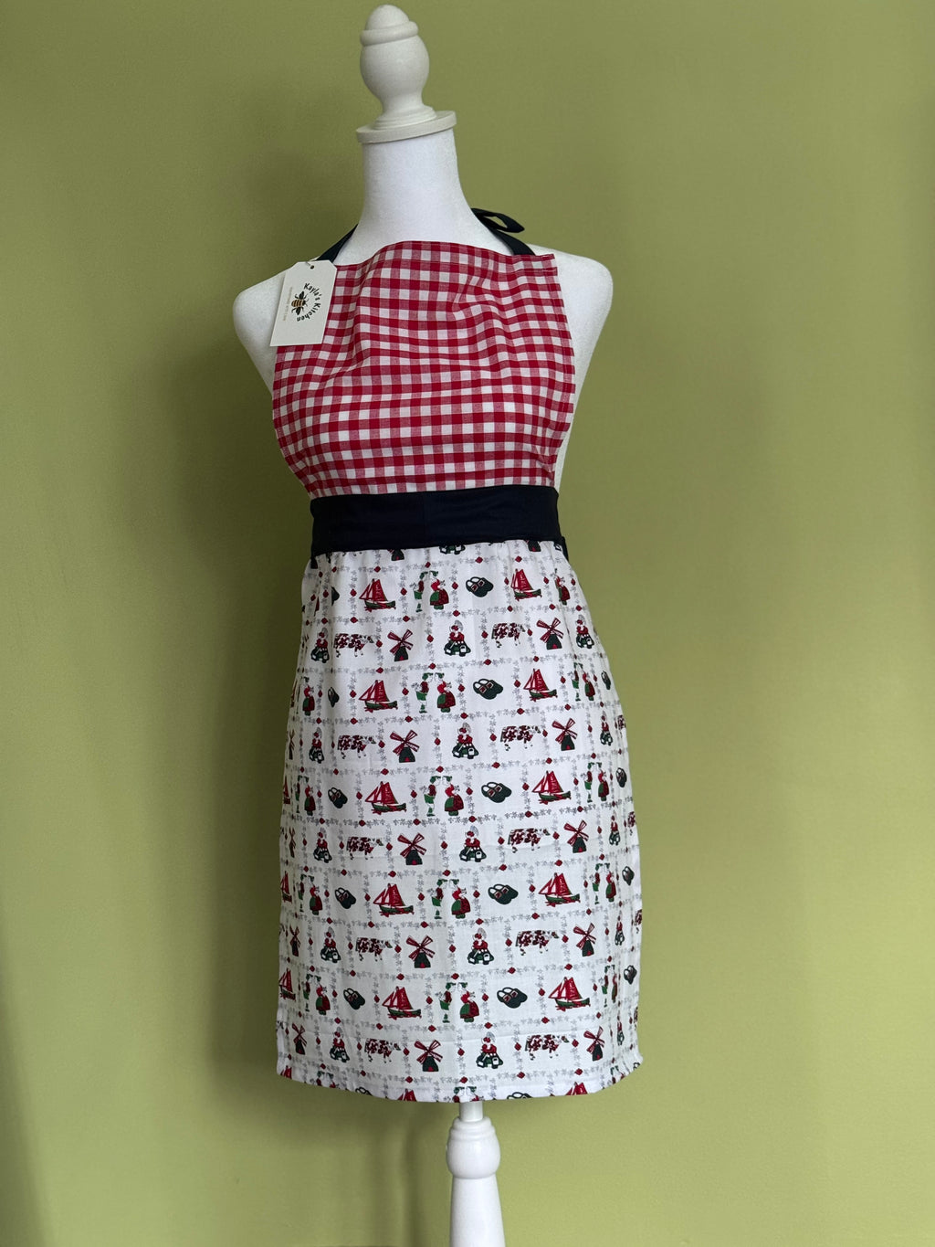 Two Tone Vintage Style Apron