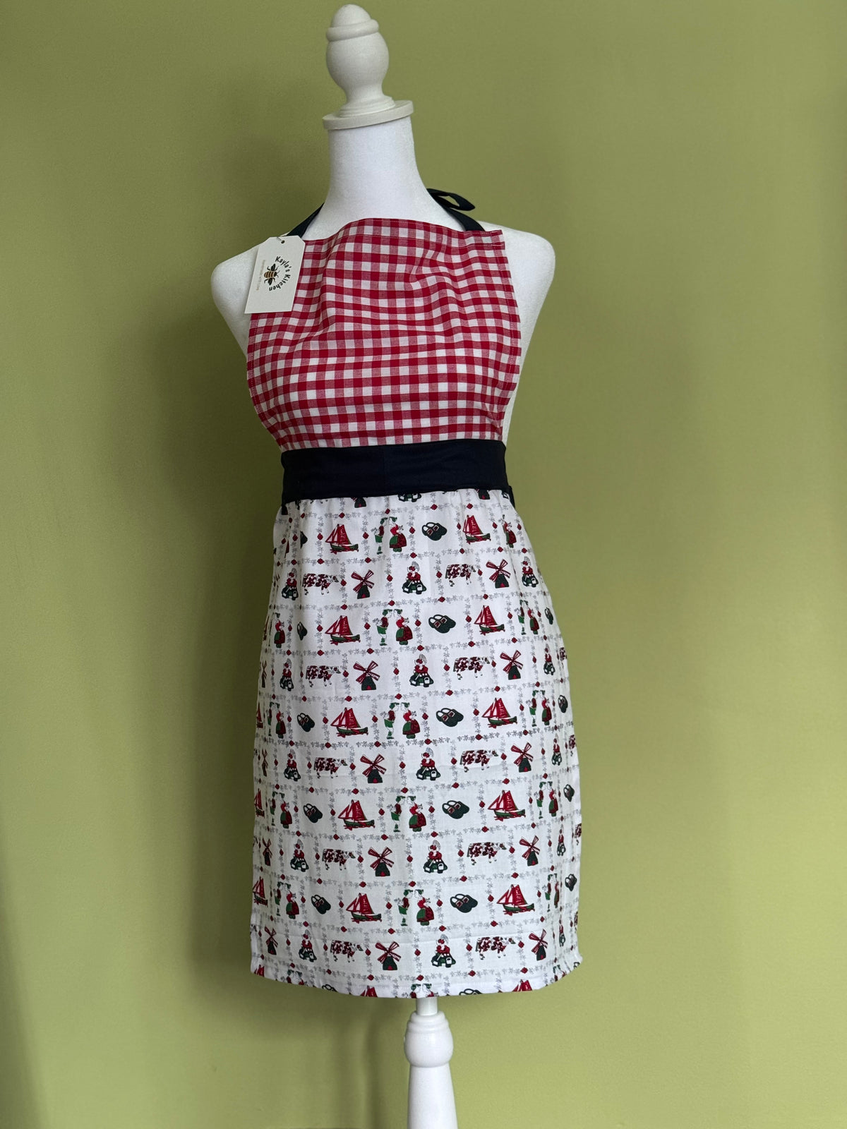 Two Tone Vintage Style Apron