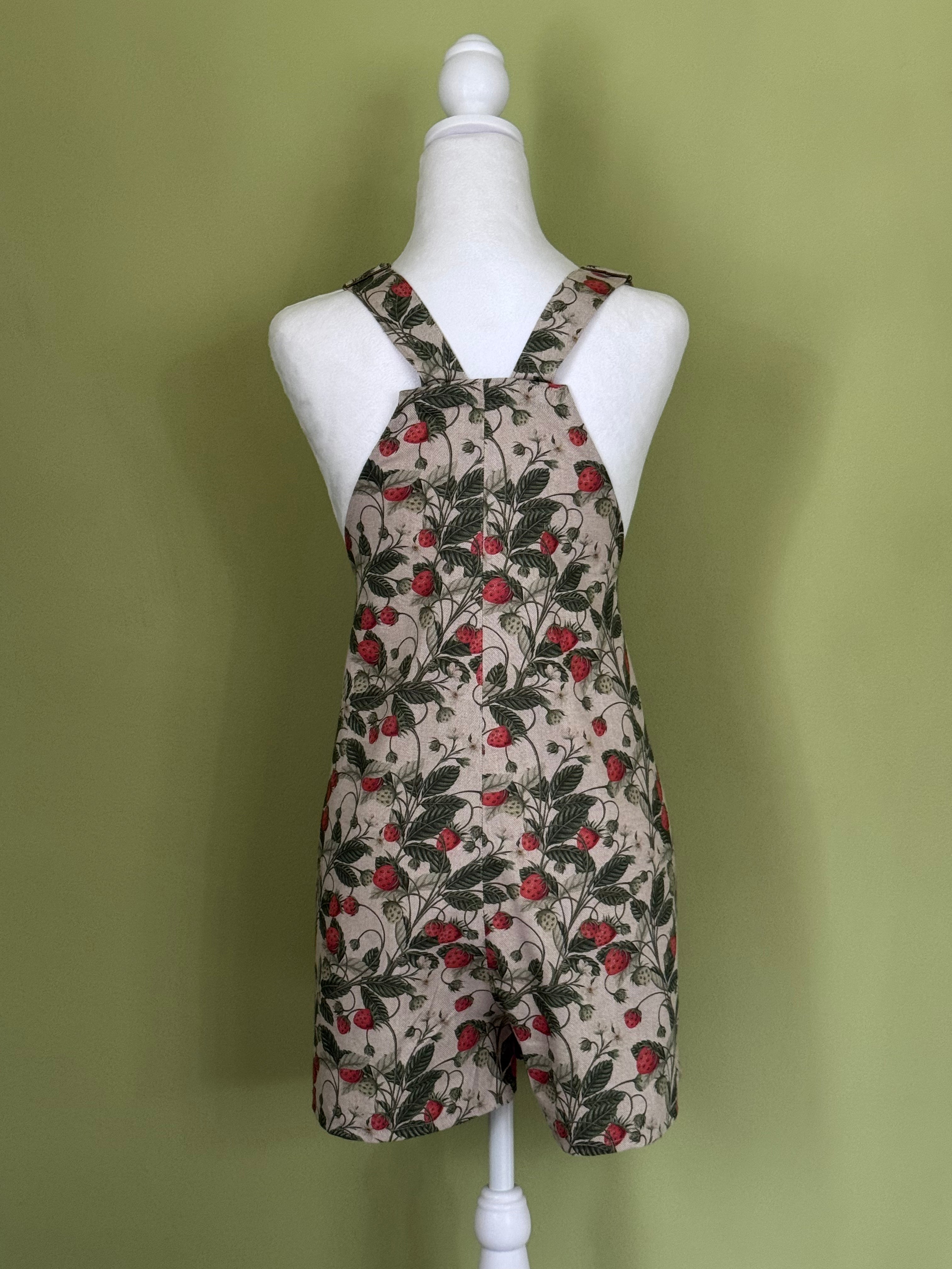 Romper Overalls With Buckle Straps