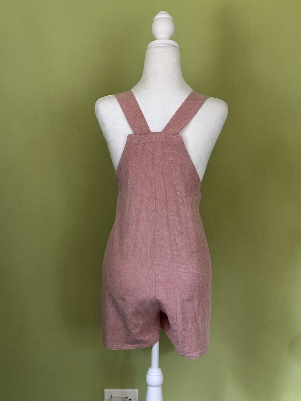 Romper Overalls with Tie Straps
