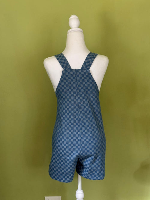 Romper Overalls with Tie Straps