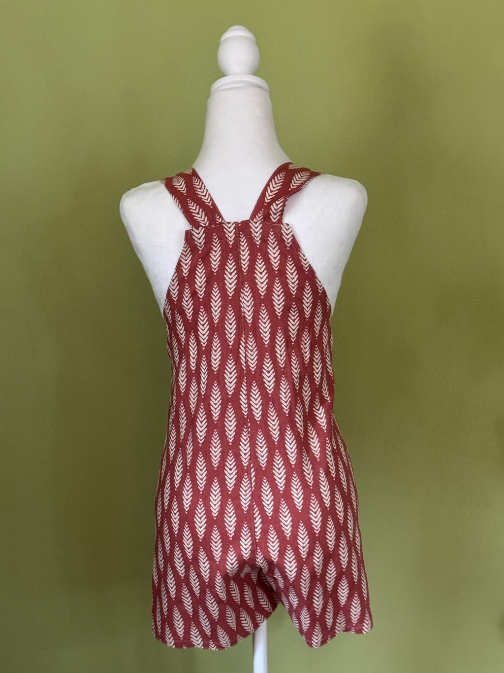 Romper Overalls with Tie Straps