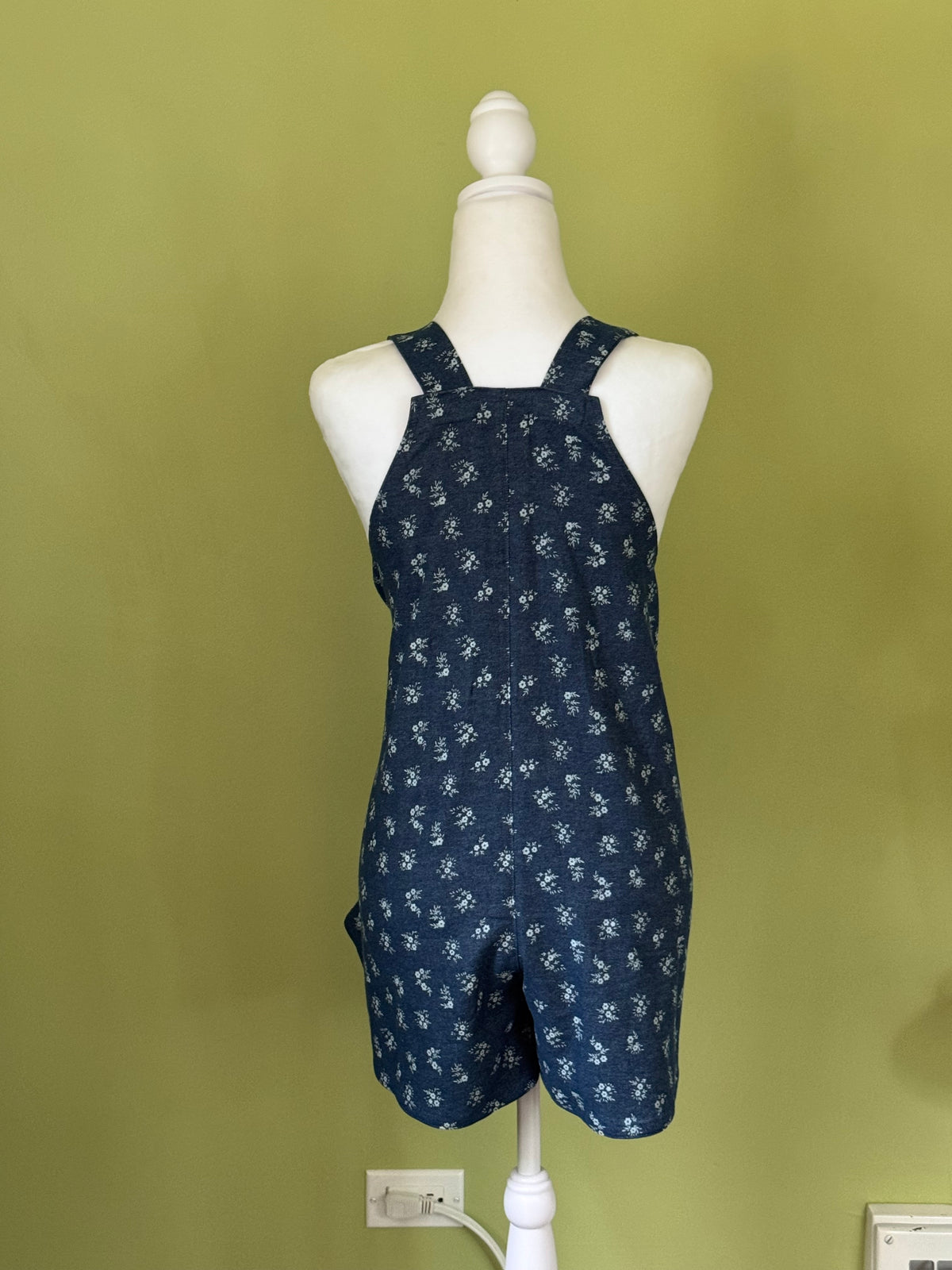 Romper Overalls with Tie Straps